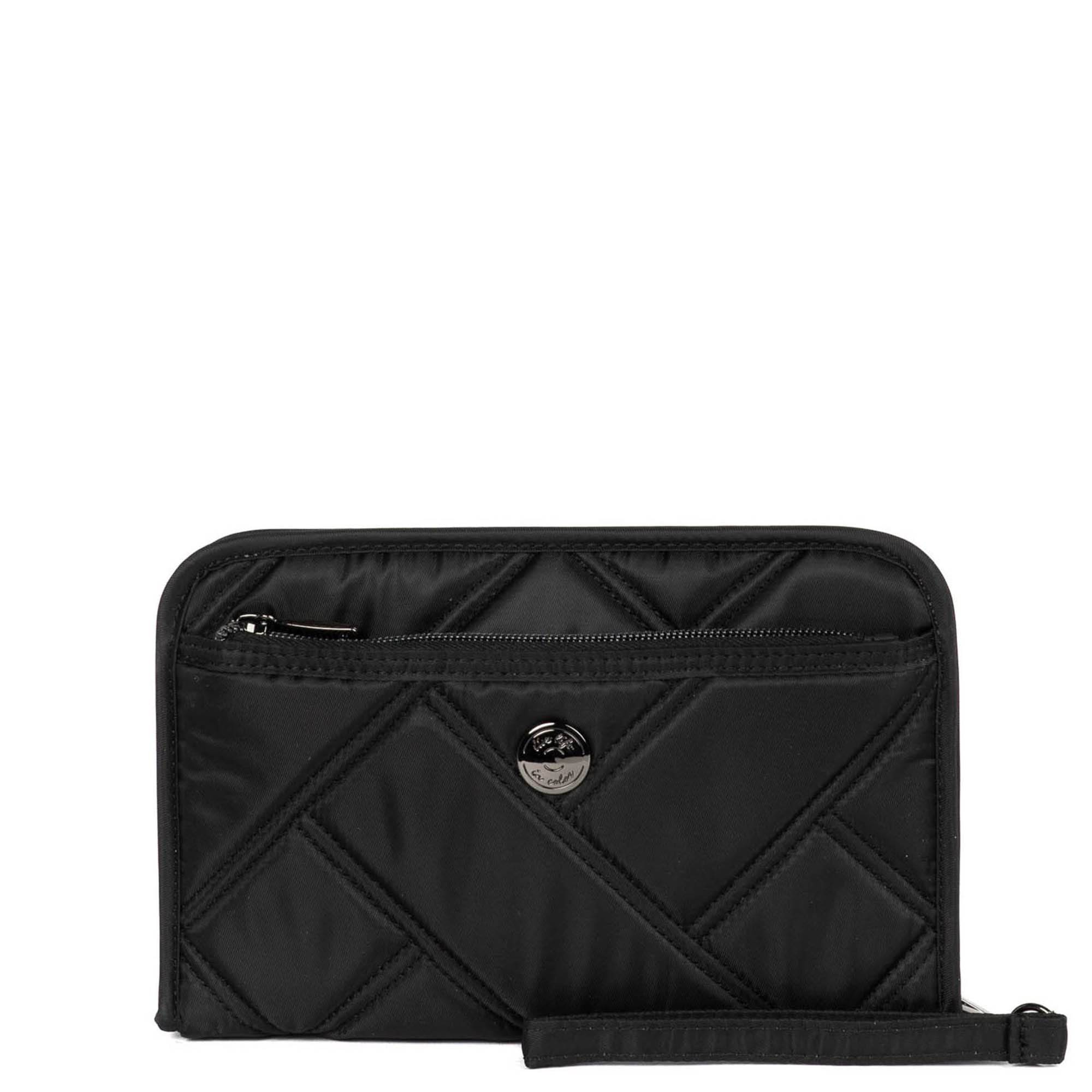 Zeppelin 2 RFID Wristlet Wallet - BLACK - Zeppelin_Black_01